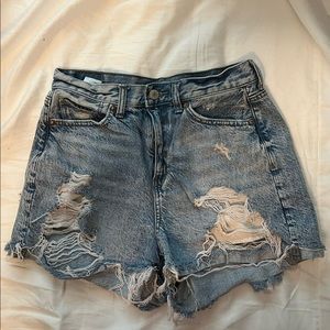 high waisted mommy shorts